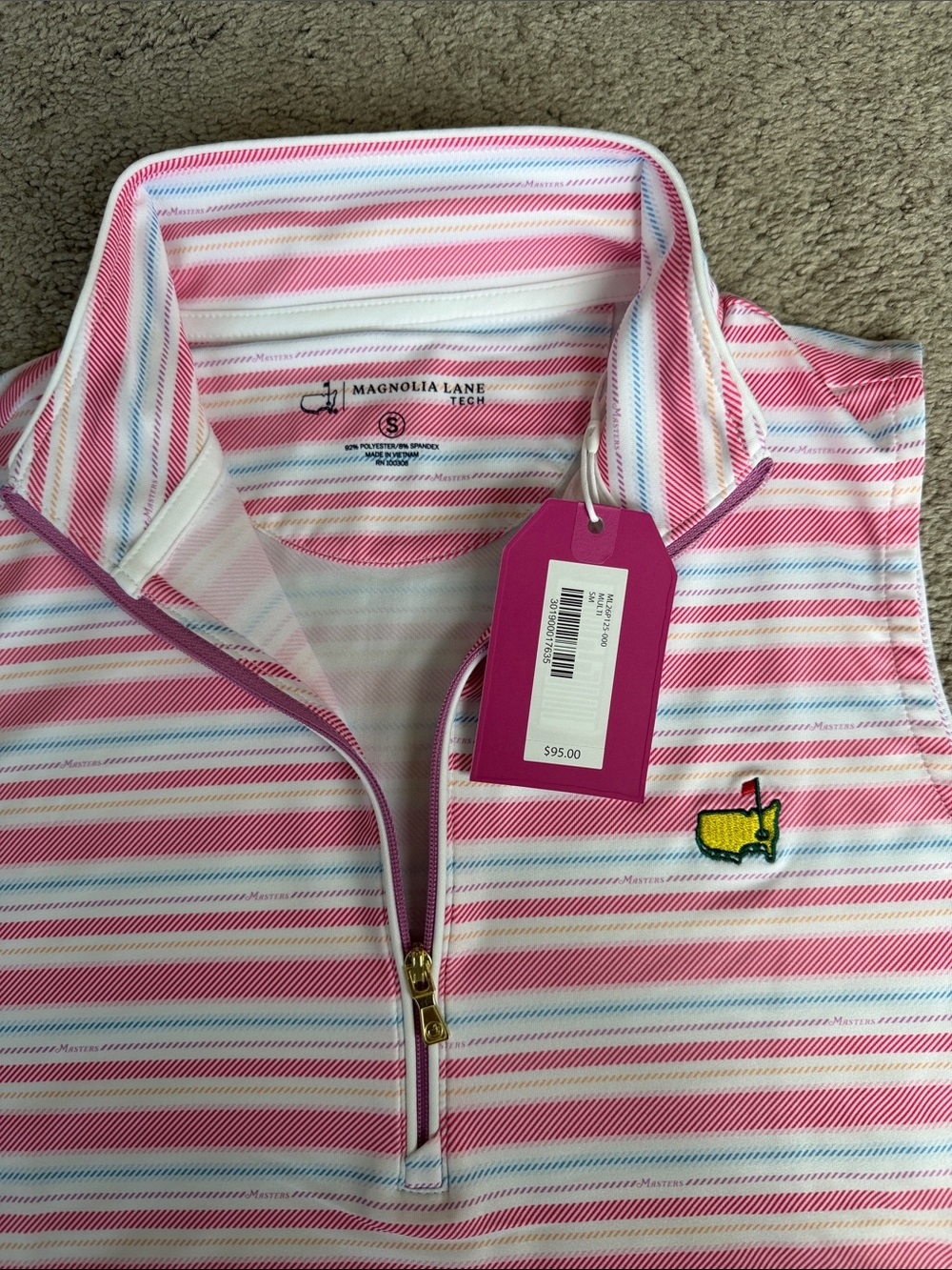 Magnolia Lane Sleeveless Masters Polo - Picture 2 of 2
